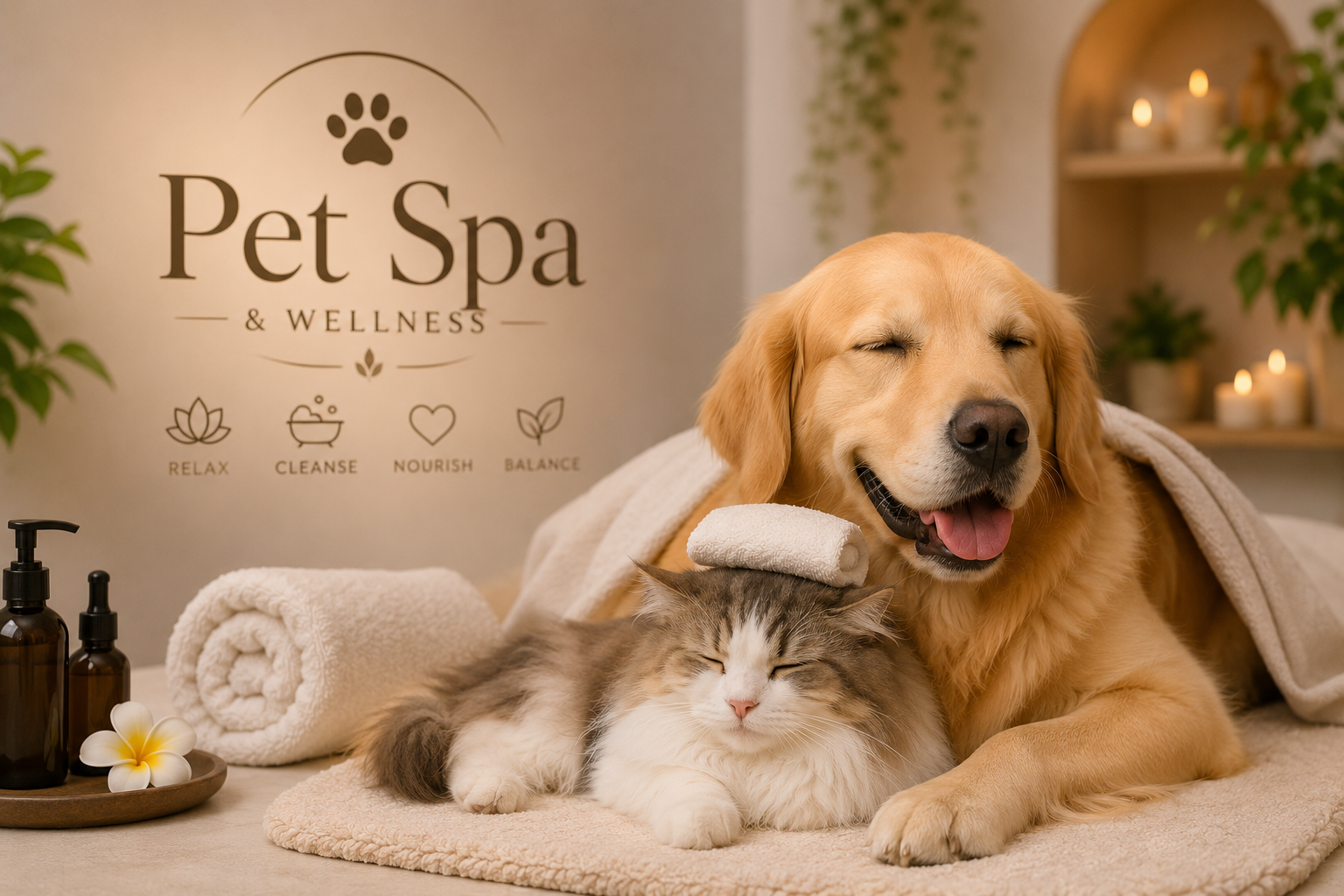 Pet Spa & Wellness Thrissur Luxury Pet Spa and Grooming Therapy Thrissur